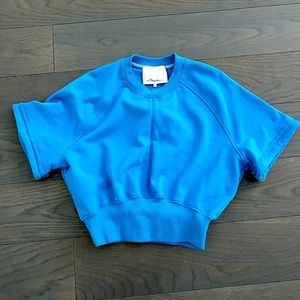 Phillip Lim Short Sleeve Cropped Sweatshirt - Never Worn!